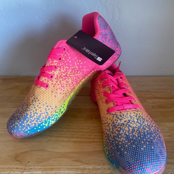 NoBull Project Trainers in neon glitch, Men’s size 9.5, Women’s size 11 - Picture 2 of 5